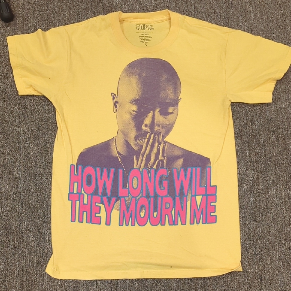 Yellow Graphic Tee with Iconic Design